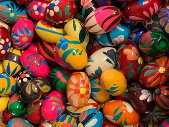 Full frame shot of multi colored candies