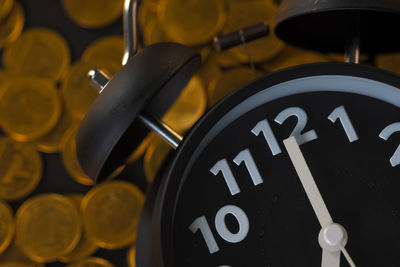 Close-up of clock