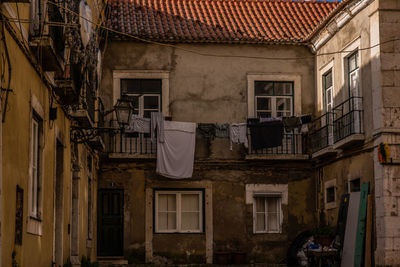 Exterior of old building