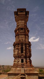 Low angle view of old ruin