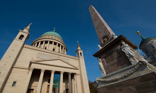 Low angle view of church