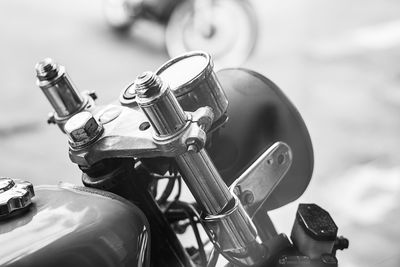 Cropped image of motorcycle