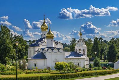 Exterior of building against sky