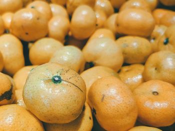 Full frame shot of fruits for sale in market