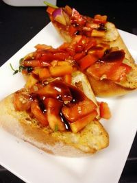 Close-up of food in plate