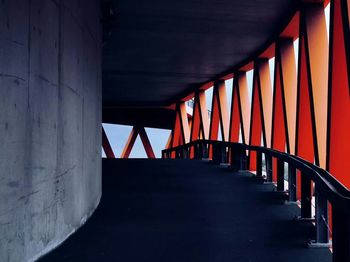 Corridor of building