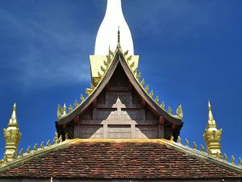 Low angle view of temple