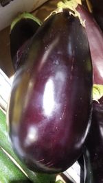 Close-up of lemon on table