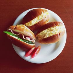 Close-up of food in plate