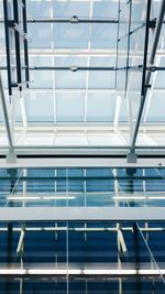 Low angle view of modern building