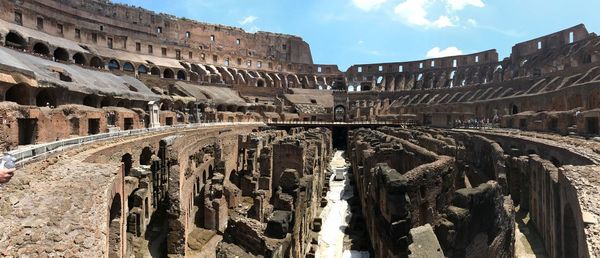 Coliseum in city