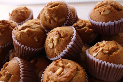 Close-up of cupcakes