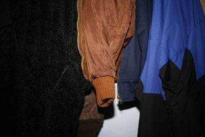 Low section of man standing on floor