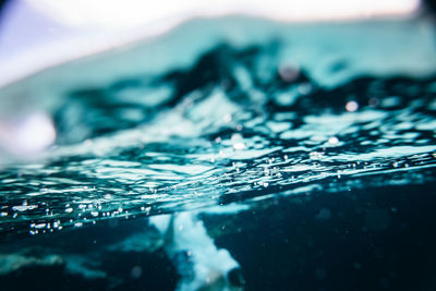 Close-up of water surface