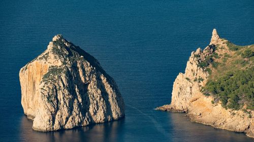 Panoramic view of sea against sky