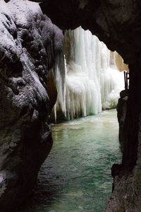 View of waterfall