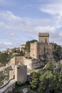 Alarcon fortress medieval castle in spain