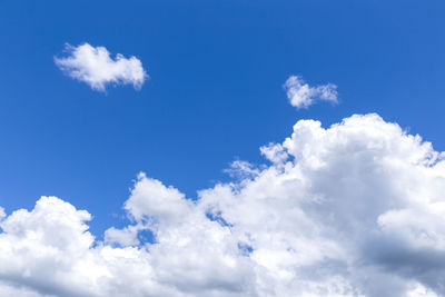 Low angle view of sky