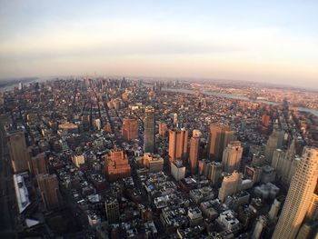 Aerial view of cityscape