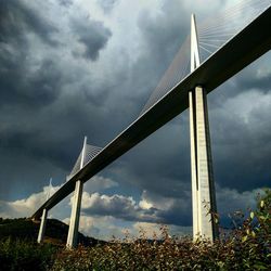 Low angle view of cloudy sky