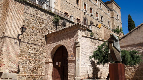 Low angle view of old building