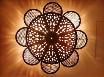 Low angle view of ceiling