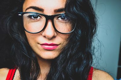 Portrait of beautiful woman