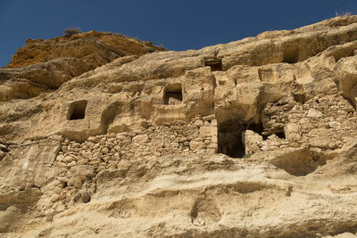 Old ruins on mountain