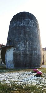 View of built structure against clear sky