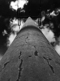 Low angle view of built structure against the sky