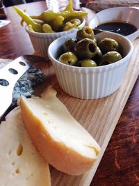 Close-up of food in plate