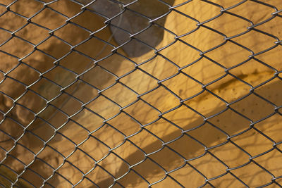 Full frame shot of chainlink fence