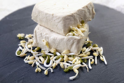 Close-up of tofu
