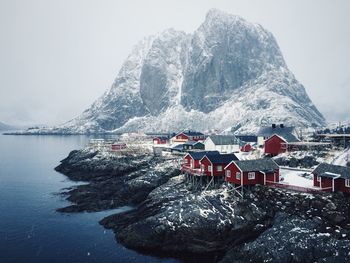 Panoramic shot of sea against sky