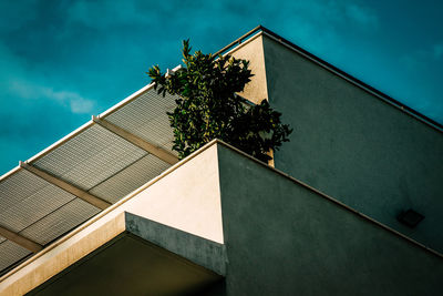 Low angle view of building against sky