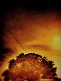 View of sky at sunset