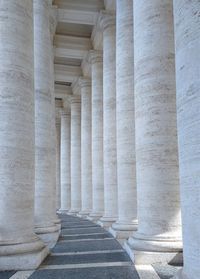 View of colonnade