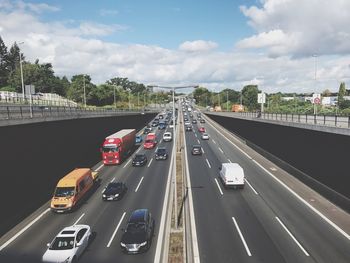 Traffic on highway