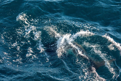 Full frame shot of rippled water