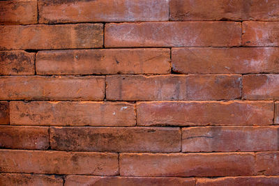 Full frame shot of brick wall