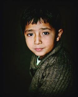 Portrait of cute boy