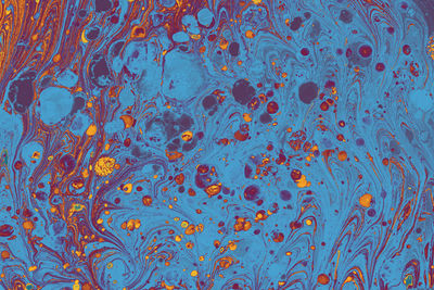 Abstract marbling art patterns as colorful background