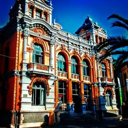 Low angle view of church