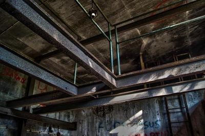 Low angle view of ceiling