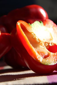 Close-up of orange fruit