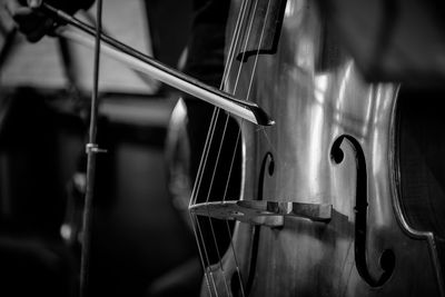 Close-up of guitar