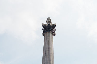 Low angle view of statue