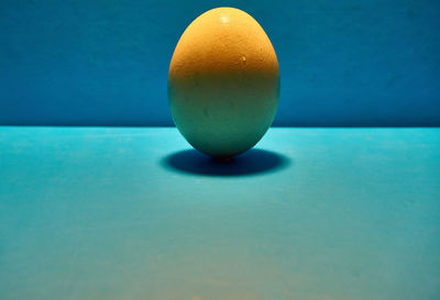 Close-up of oranges on table