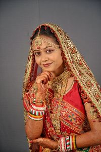 Portrait of a smiling young woman