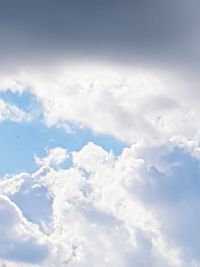 Low angle view of cloudscape